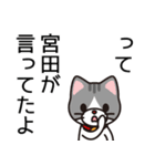 宮田の寝言（個別スタンプ：40）