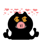 Funny piggy Digo Money ~~~（個別スタンプ：14）