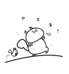 なんかにくめない/おデブのりすまろ（個別スタンプ：22）