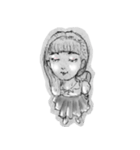 Huali Girl -Naima ＆ Little boy Yoyo（個別スタンプ：9）