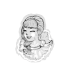 Huali Girl -Naima ＆ Little boy Yoyo（個別スタンプ：11）