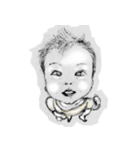 Huali Girl -Naima ＆ Little boy Yoyo（個別スタンプ：16）