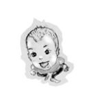 Huali Girl -Naima ＆ Little boy Yoyo（個別スタンプ：20）