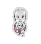 Huali Girl -Naima ＆ Little boy Yoyo（個別スタンプ：22）