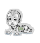 Huali Girl -Naima ＆ Little boy Yoyo（個別スタンプ：23）