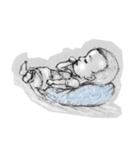 Huali Girl -Naima ＆ Little boy Yoyo（個別スタンプ：24）
