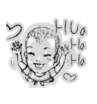 Huali Girl -Naima ＆ Little boy Yoyo（個別スタンプ：27）