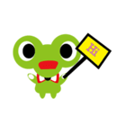 Big eye frogs（個別スタンプ：1）