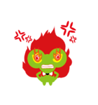 Big eye frogs（個別スタンプ：3）