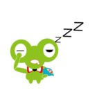Big eye frogs（個別スタンプ：6）