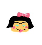 おかっぱのカパ子ちゃん（個別スタンプ：3）