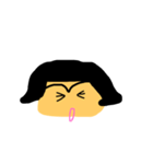 おかっぱのカパ子ちゃん（個別スタンプ：4）