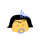 おかっぱのカパ子ちゃん（個別スタンプ：11）