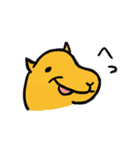 カワウソくんとカピバラくん（個別スタンプ：6）