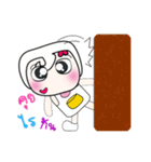 Hello my name is Yoshida..^_^（個別スタンプ：15）