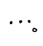 黒文字（個別スタンプ：8）