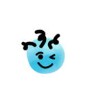 Mr.Blue Emoji（個別スタンプ：16）