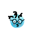 Mr.Blue Emoji（個別スタンプ：35）