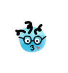 Mr.Blue Emoji（個別スタンプ：40）