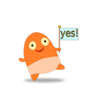 Bibi Orange（個別スタンプ：8）