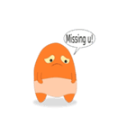 Bibi Orange（個別スタンプ：35）