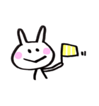 しろうさぎちゃん（個別スタンプ：2）