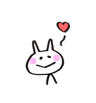 しろうさぎちゃん（個別スタンプ：16）