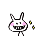 しろうさぎちゃん（個別スタンプ：21）