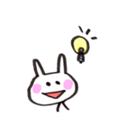 しろうさぎちゃん（個別スタンプ：28）