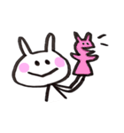 しろうさぎちゃん（個別スタンプ：30）