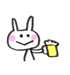 しろうさぎちゃん（個別スタンプ：33）