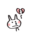 しろうさぎちゃん（個別スタンプ：37）