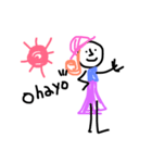 oshareburu（個別スタンプ：1）
