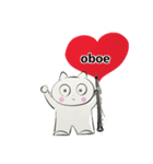 orchestra Oboe everyone English version（個別スタンプ：16）