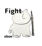 orchestra Oboe everyone English version（個別スタンプ：31）