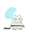 orchestra Oboe everyone English version（個別スタンプ：35）