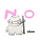 orchestra Oboe everyone English version（個別スタンプ：37）
