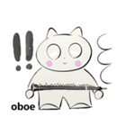 orchestra Oboe everyone English version（個別スタンプ：38）