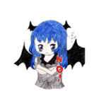 かりたお絵描き教室1（個別スタンプ：8）