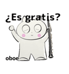 orchestra Oboe for everyone Spain ver（個別スタンプ：4）