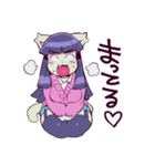 ネコJKの樹里ちゃん（個別スタンプ：11）