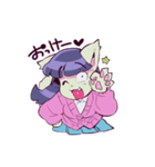 ネコJKの樹里ちゃん（個別スタンプ：34）
