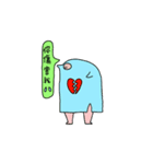 humpback man（個別スタンプ：7）