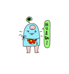 humpback man（個別スタンプ：16）