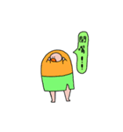 humpback man（個別スタンプ：19）
