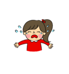 可愛い女の子 毎日使えるスタンプ（個別スタンプ：20）