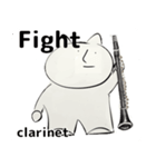 orchestra clarinet everyone English ver（個別スタンプ：31）