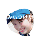 女バド ステッカー 第一弾（個別スタンプ：14）
