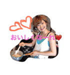 女バド ステッカー 第一弾（個別スタンプ：25）