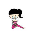 Yoga with Jib: Deedee（個別スタンプ：2）
